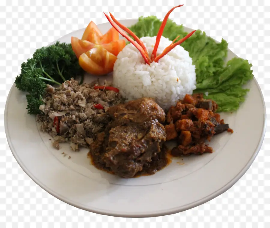 Assiette De Nourriture，Repas PNG