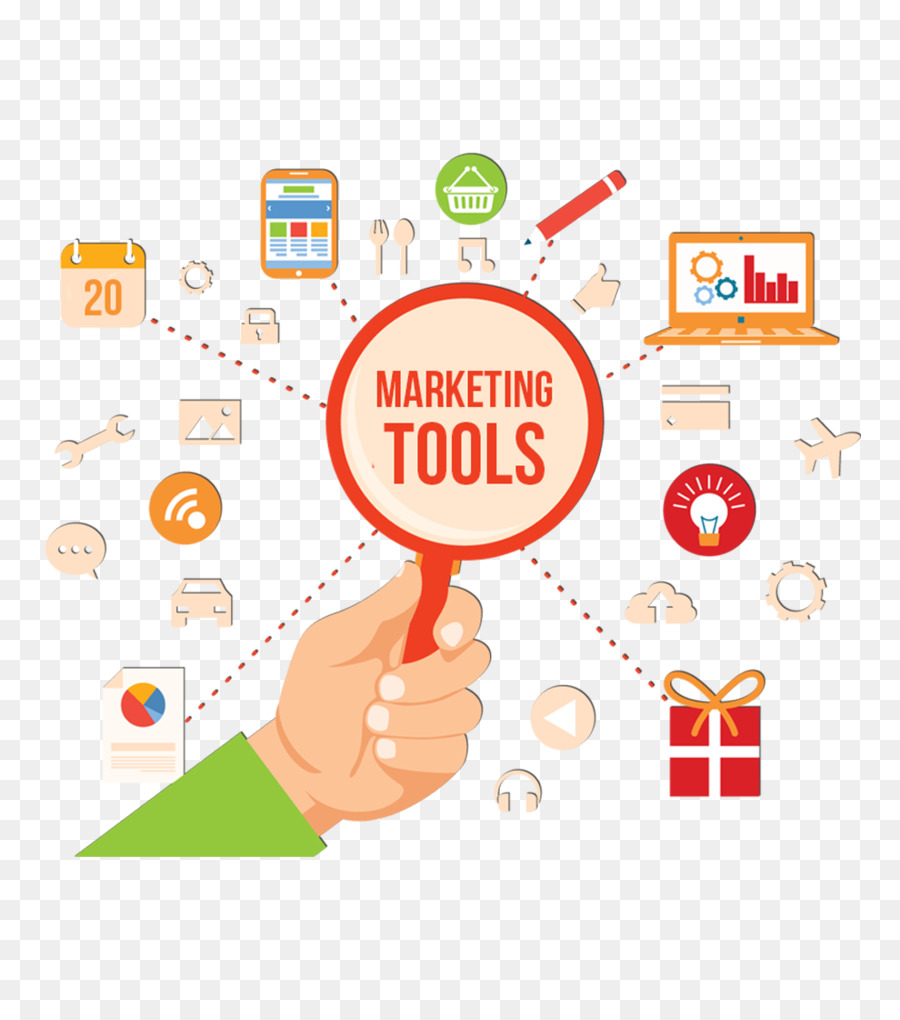 Outils Marketing，Loupe PNG