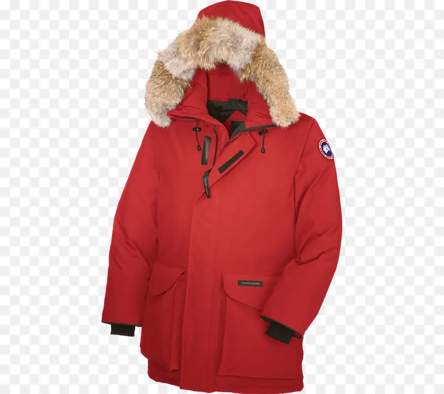 Veste D'hiver Rouge，Manteau PNG