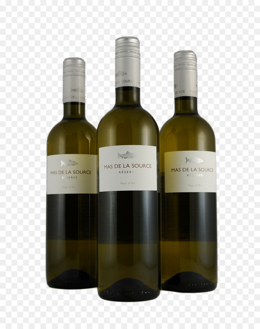 Vin Blanc，Bouteille En Verre PNG