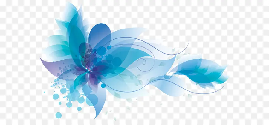 Fleur Bleue，Fleur PNG