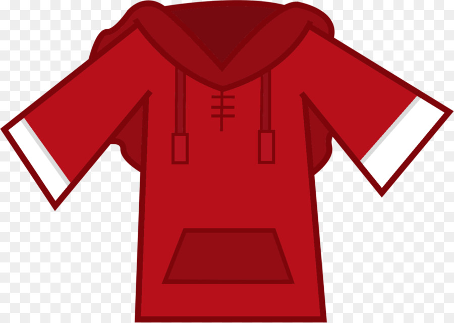 Sweat à Capuche Rouge，Sweat Shirt PNG