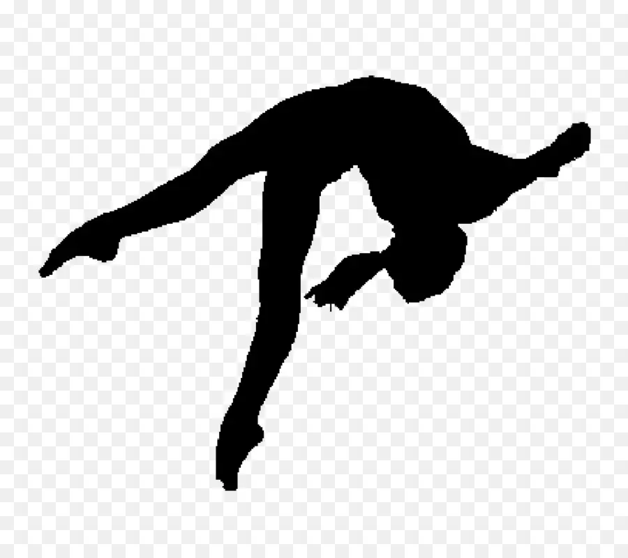 Gymnastique，Silhouette PNG