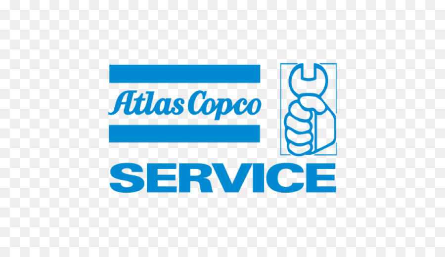 Logo Du Service Atlas Copco，Service PNG