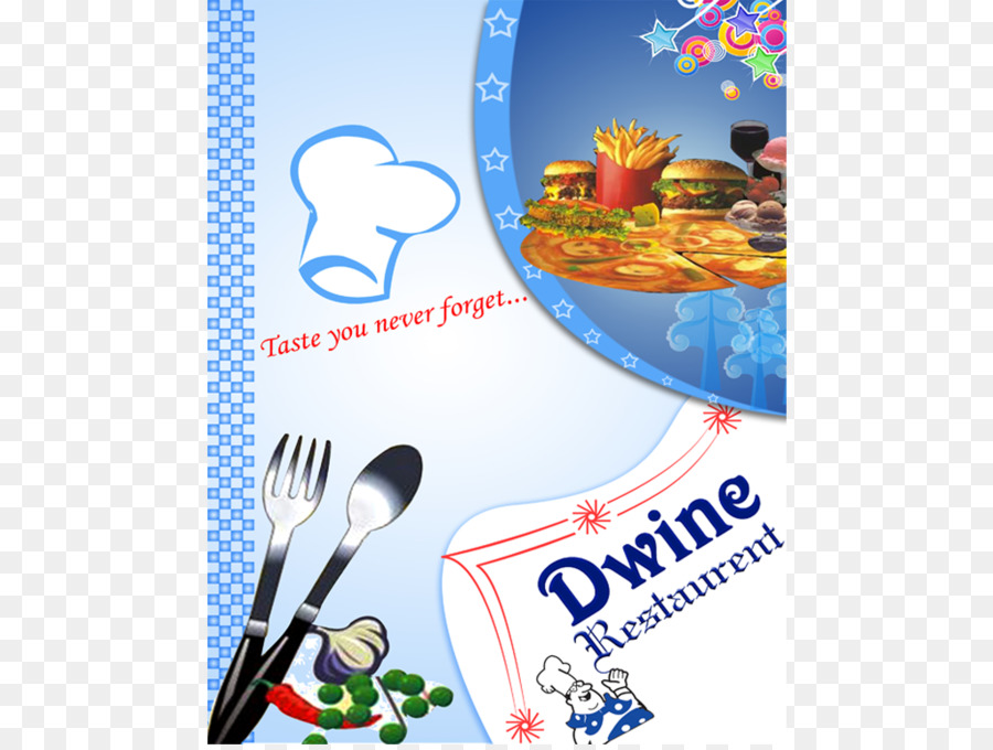 Carte Du Restaurant，Nourriture PNG