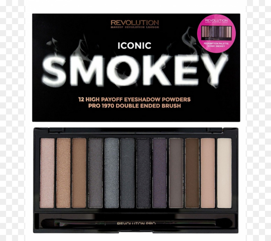 Maquillage Révolution Emblématique Smokey Eyeshadow Palette，L Ombre à Paupières PNG