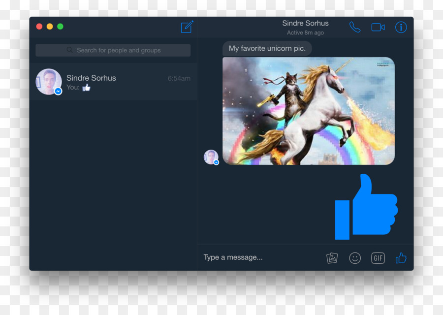 Facebook Messenger，Macos PNG