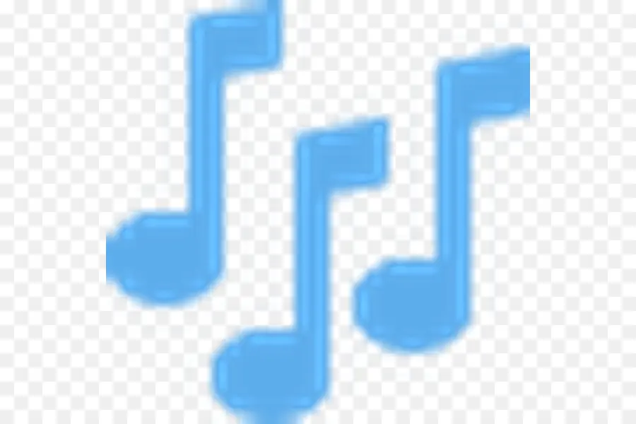 Notes De Musique Bleues，Musique PNG