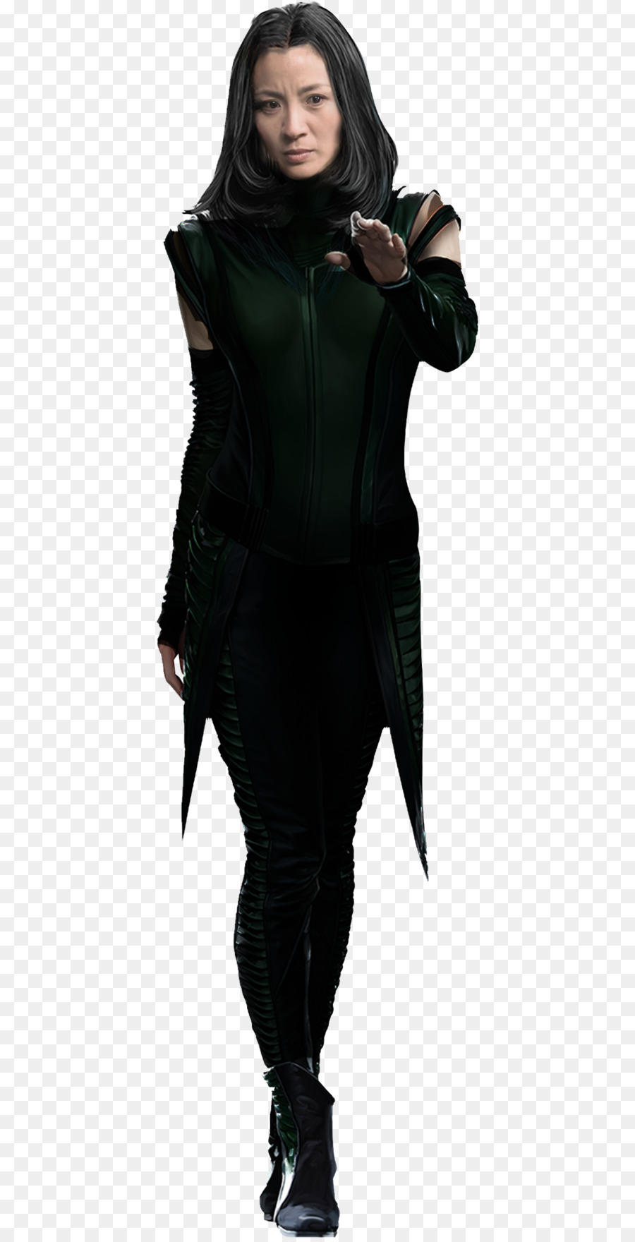 Femme En Tenue Noire，Costume PNG