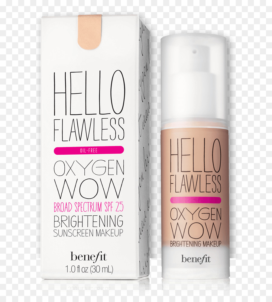 Fondation，Avantage Hello Flawless Oxygen Wow PNG