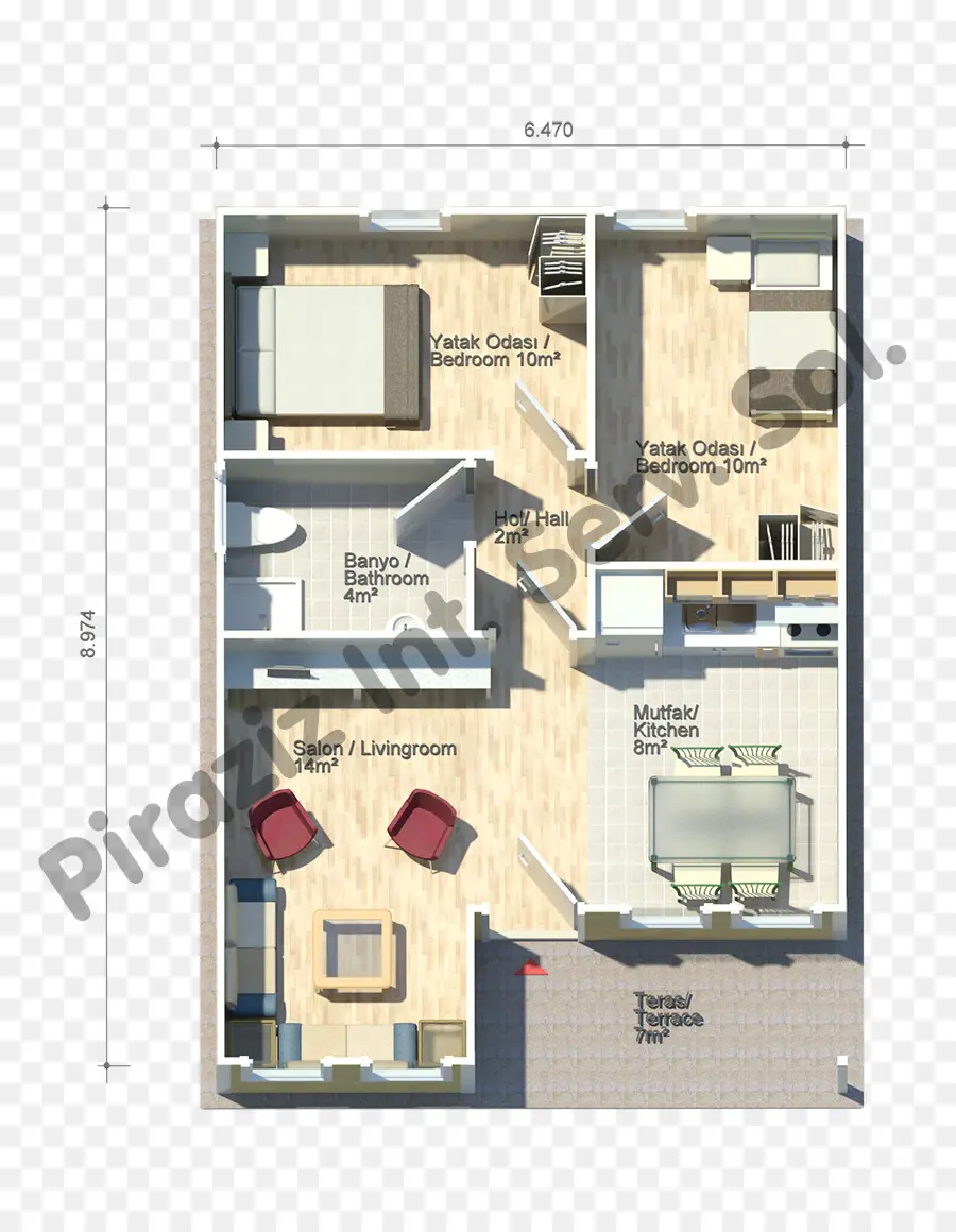 Plan D'étage，Maison PNG