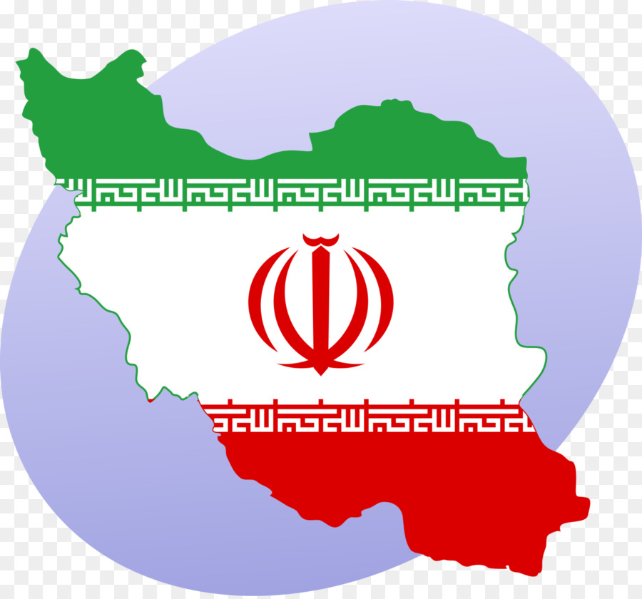 Carte De L'iran，Drapeau PNG