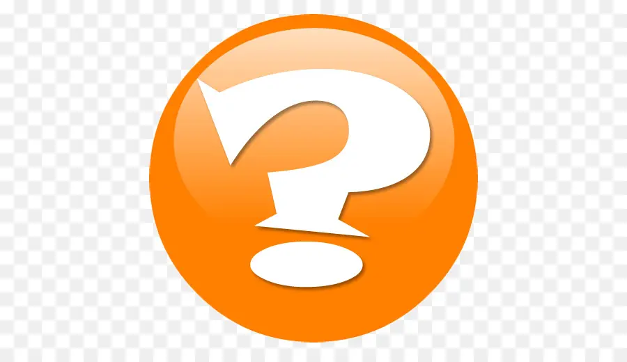 Point D'interrogation，Orange PNG