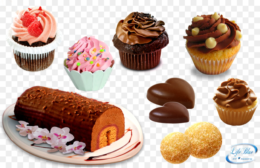 Cupcake，Petit Four PNG