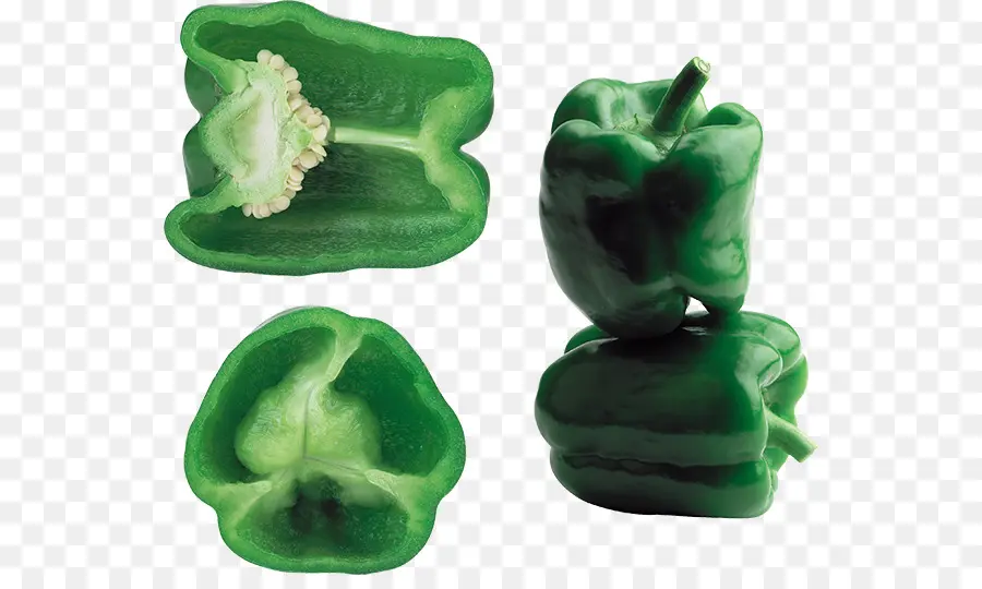 Poivrons Verts，Poivron PNG