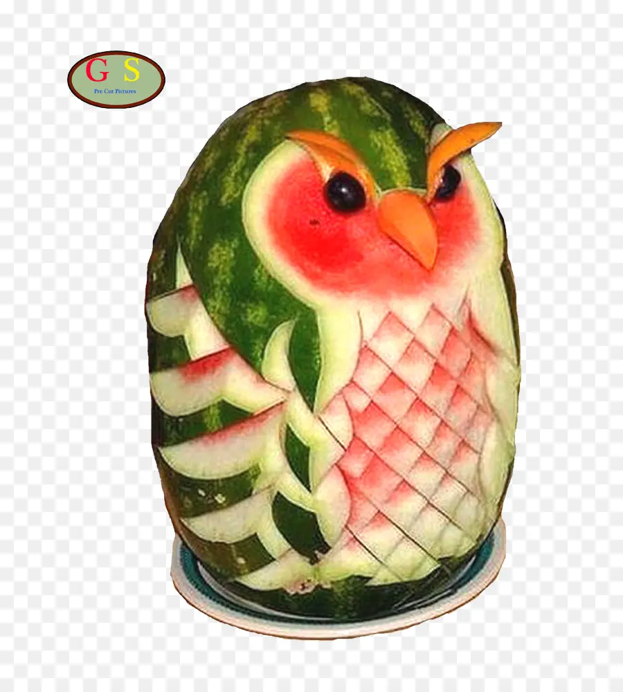 Hibou Pastèque，Fruit PNG