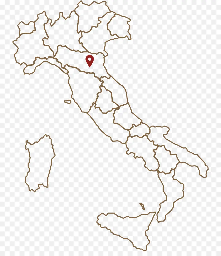 Papier，Les Régions De L Italie PNG