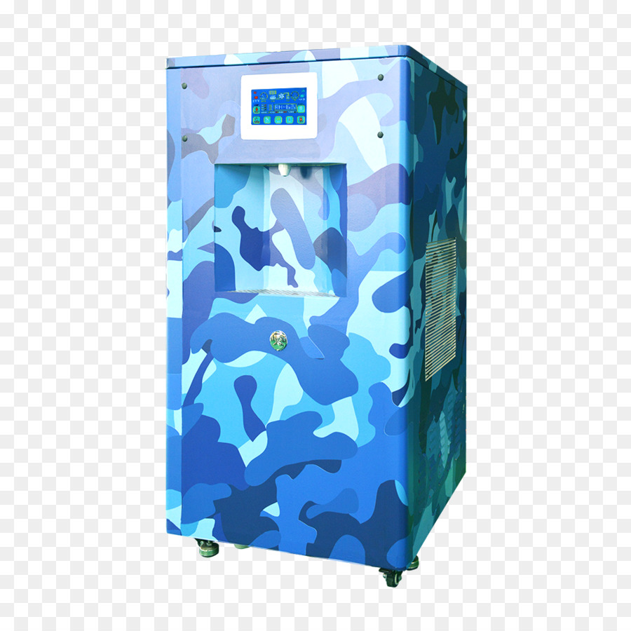 Machine à Camouflage Bleue，Camouflage PNG