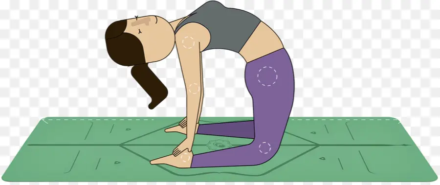 Pose De Yoga，Femme PNG