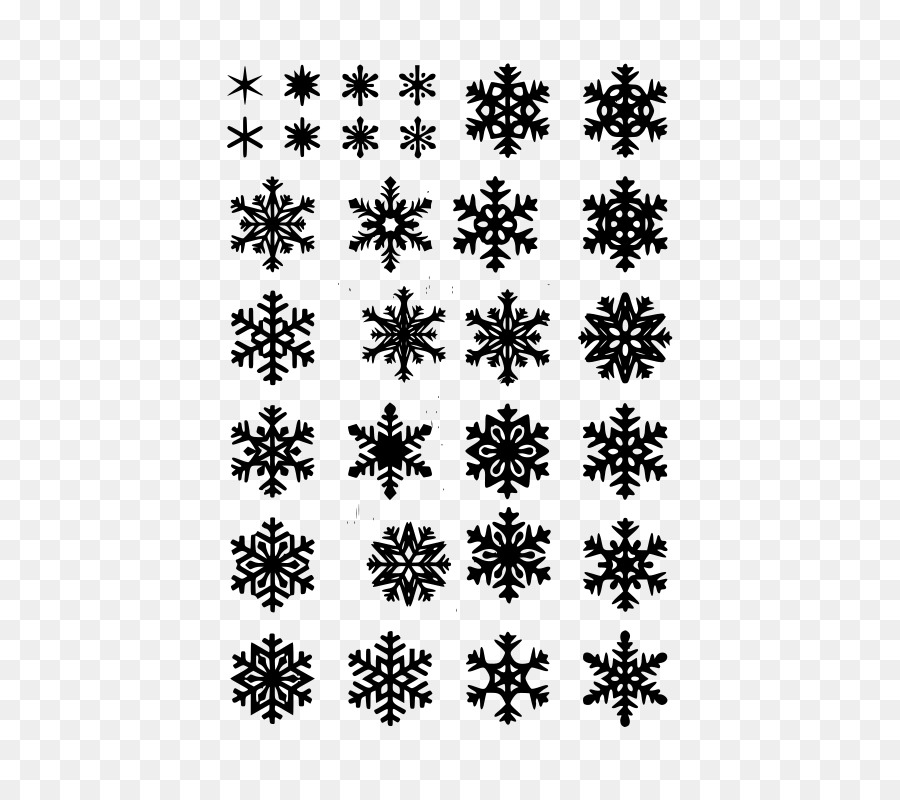 Flocons De Neige，Hiver PNG