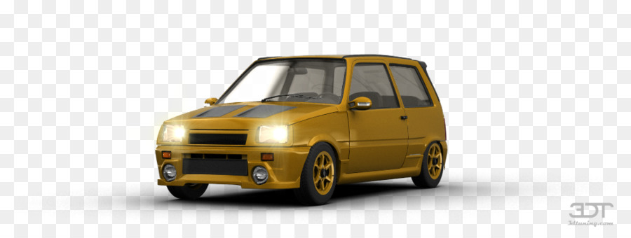 Voiture Jaune，Compact PNG