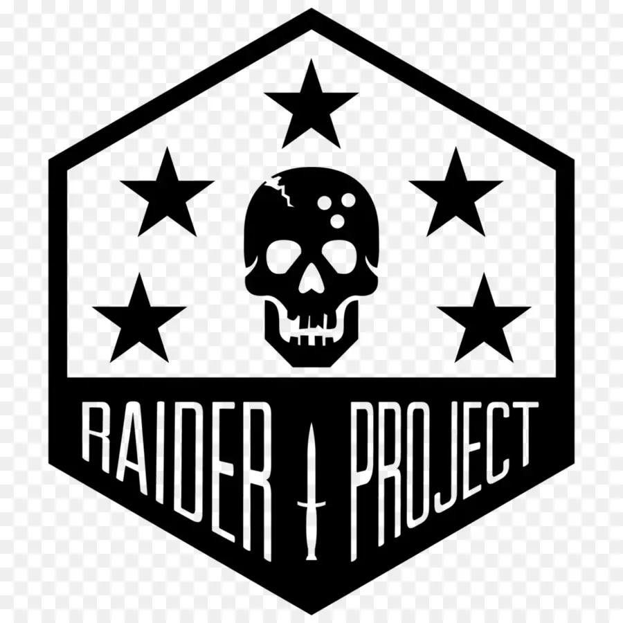 Logo Du Projet Raider，Crâne PNG