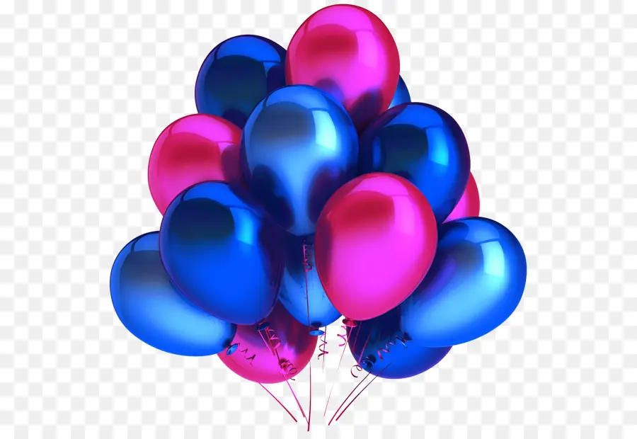 Ballons Roses，Ballons PNG