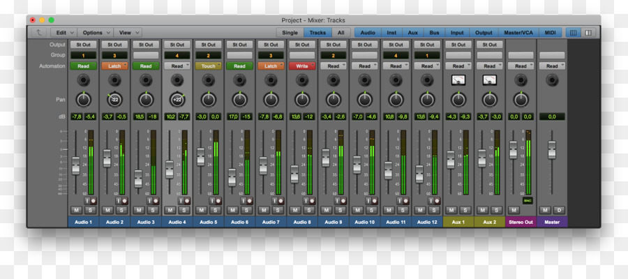 Interface De Mixage Audio，Son PNG