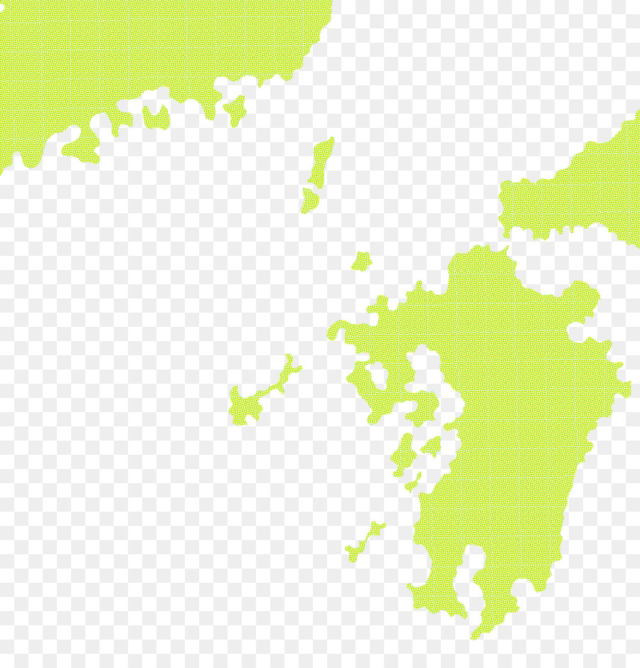 Kyushu，Carte PNG