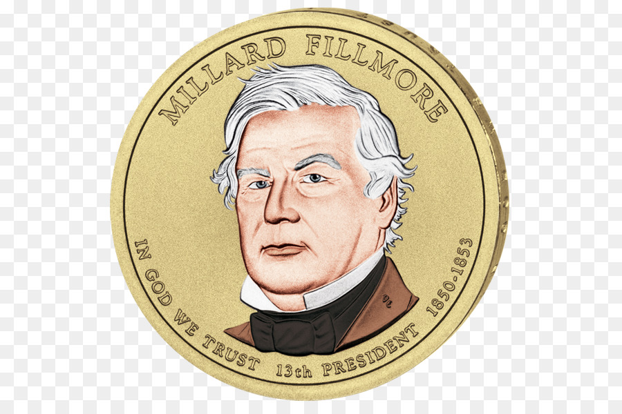 Pièce De Monnaie，Millard Fillmore PNG