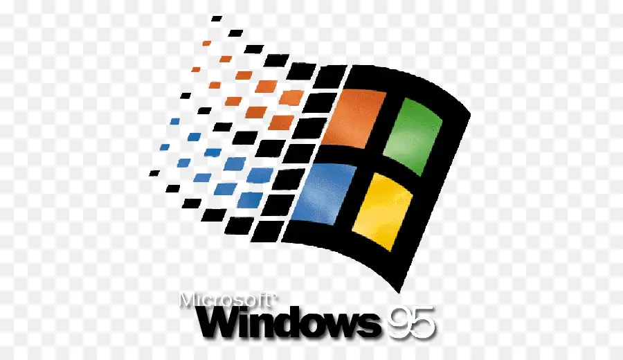 Logo Windows 95，Microsoft PNG