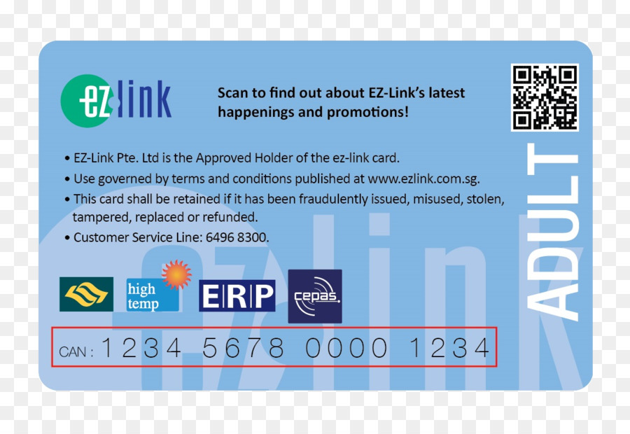 Carte Ez Link，Transports En Commun PNG