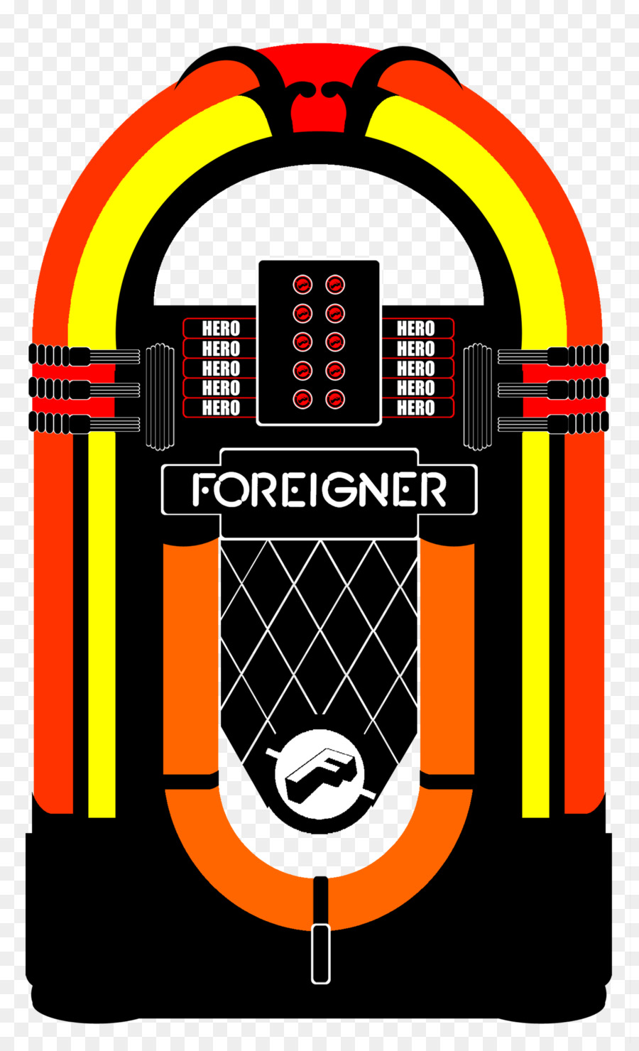 Juke Box，Rétro PNG