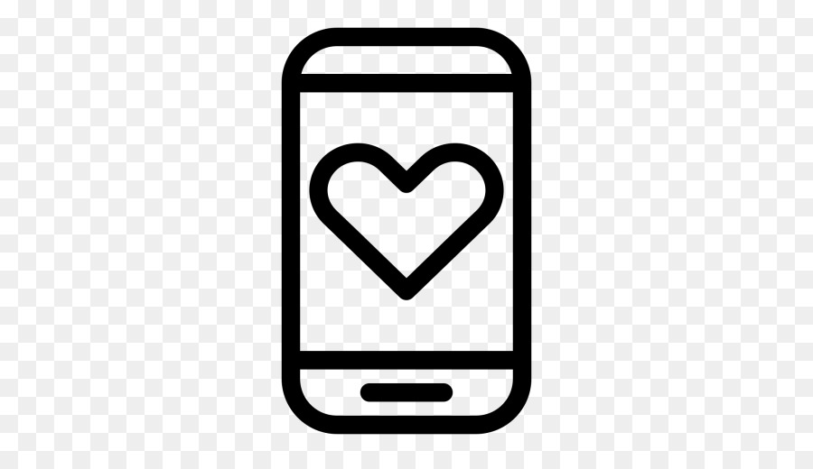 Smartphone Avec Coeur，Mobile PNG