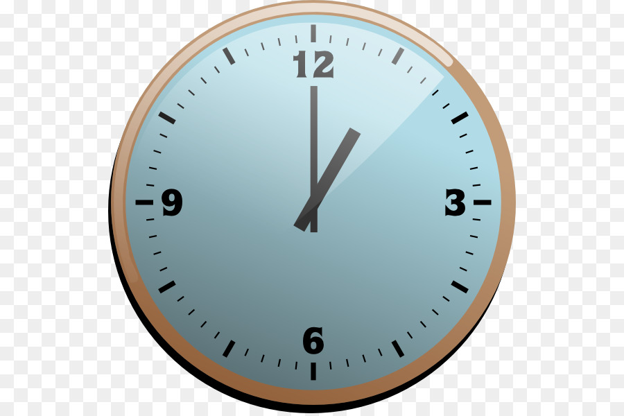 Horloge，Bleu PNG