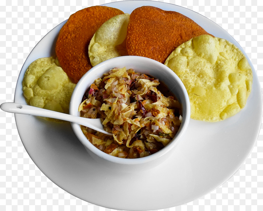 Papadum Et Chutney，Cuisine Indienne PNG