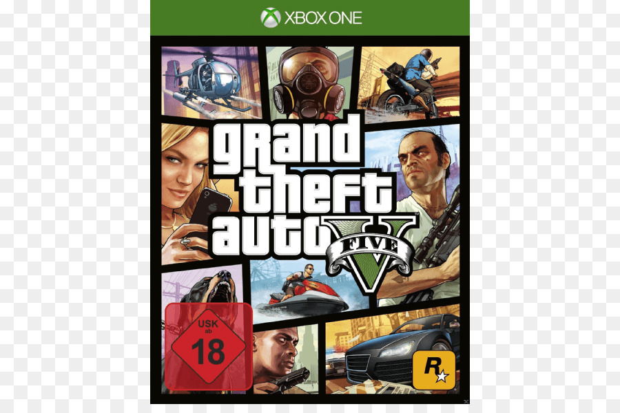 Grand Theft Auto V，Xbox 360 PNG