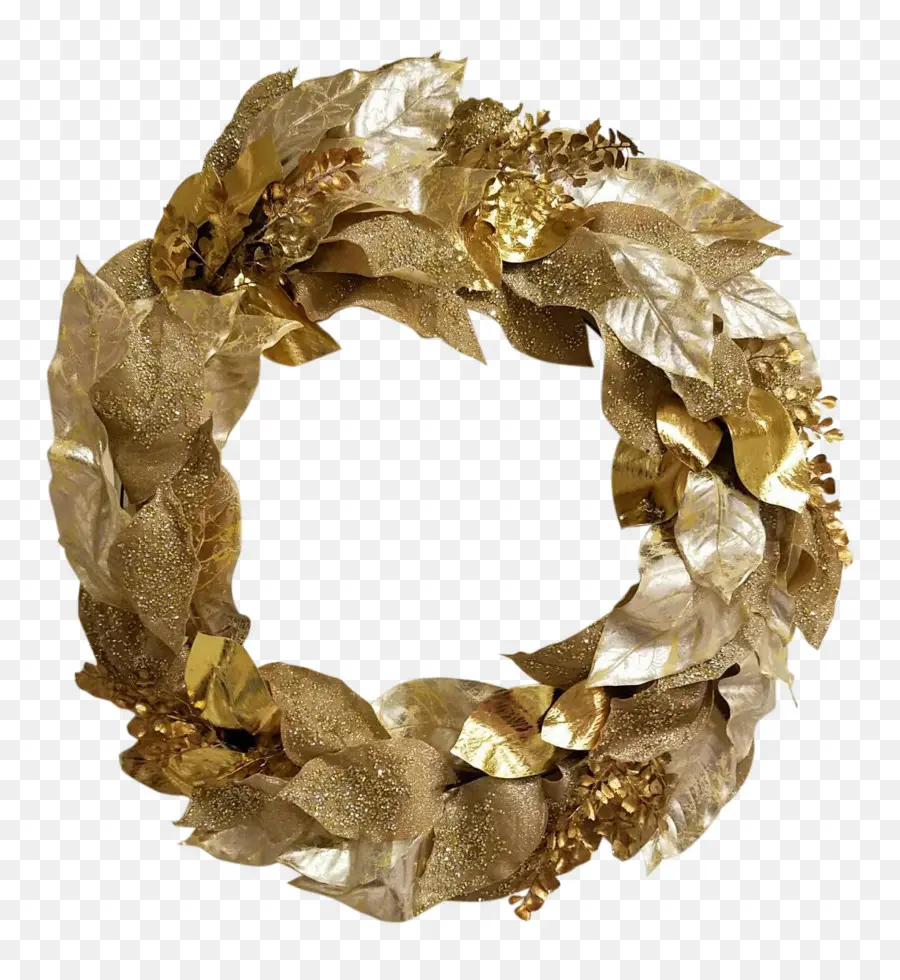 Couronne D'or，Feuilles PNG