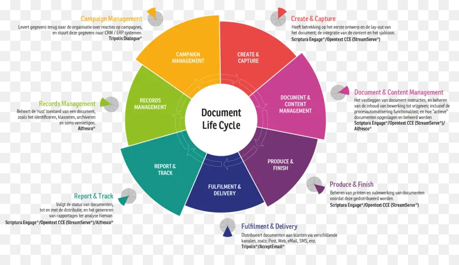 Cycle De Vie Des Documents，Processus PNG