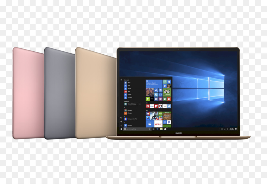 Ordinateur Portable，Huawei Matebook PNG