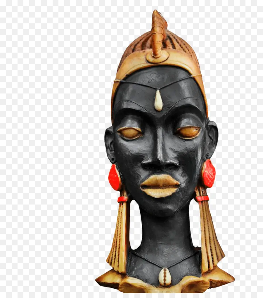 Masque Africain，Sculpture PNG