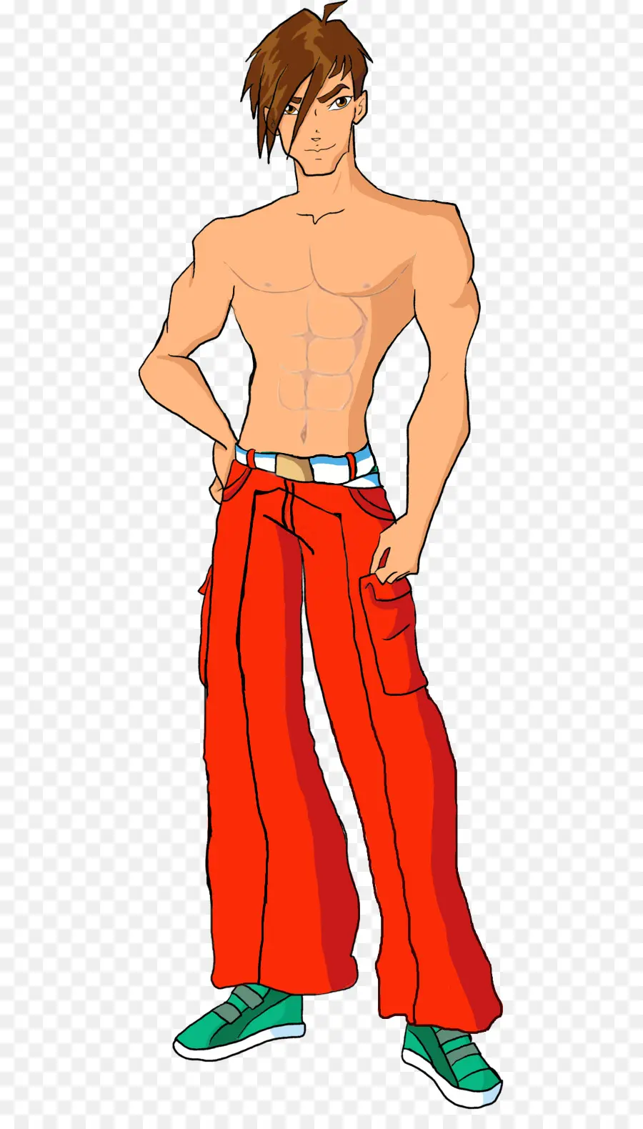 Homme Torse Nu，Muscles PNG