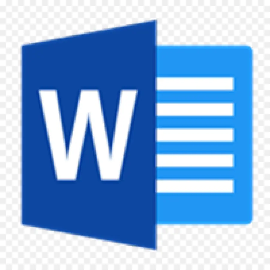 Logo Microsoft Word，Logiciel PNG