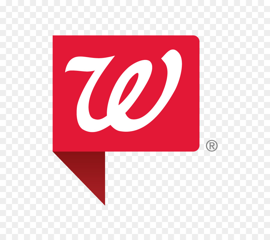 Logo Walgreens，Rouge PNG