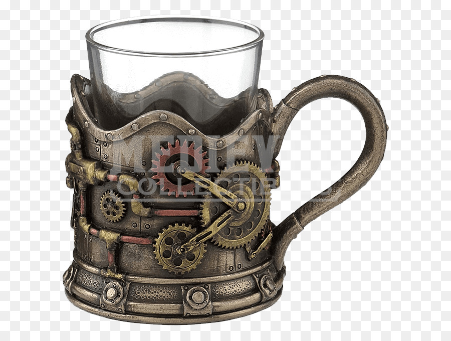 Tasse Steampunk，Verre PNG