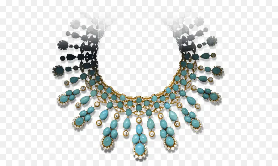 Collier Turquoise，Collier PNG