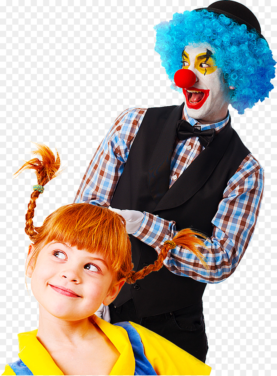 Clown Et Enfant，Clown PNG