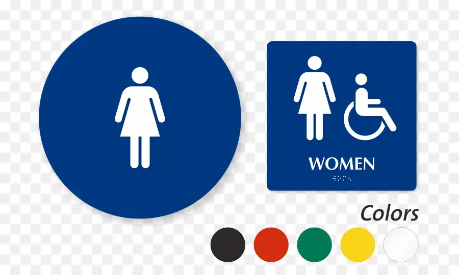 Signe De Toilettes Pour Femmes，Femmes PNG