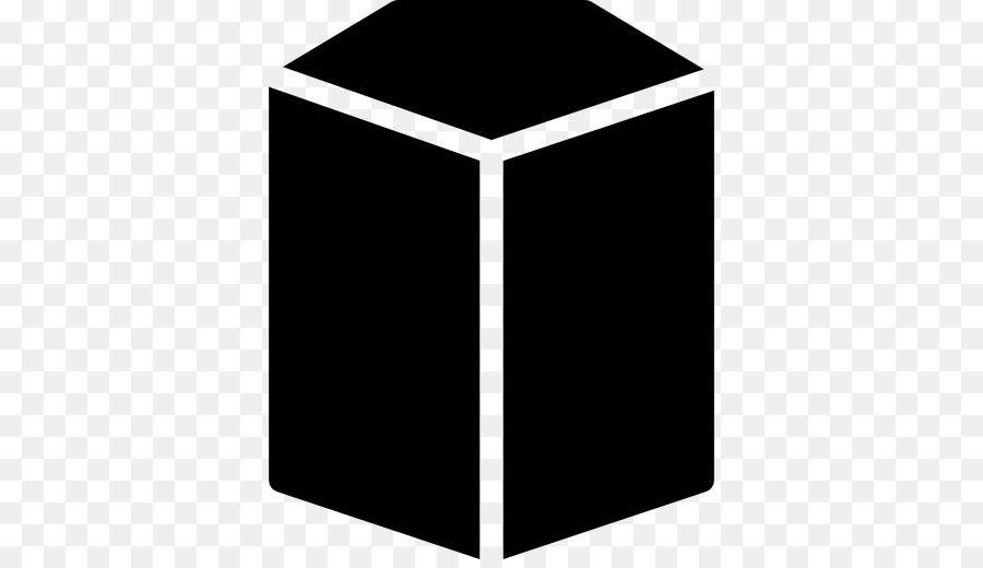 Cube，Noir PNG