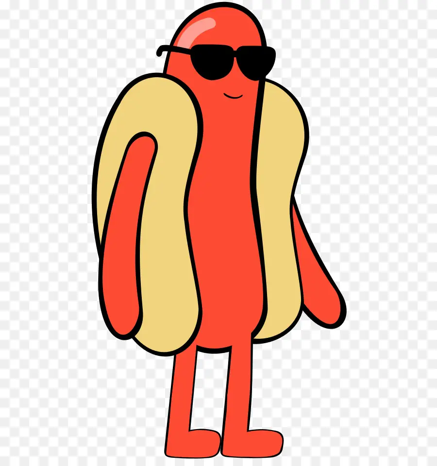 Personnage De Hot Dog，Nourriture PNG